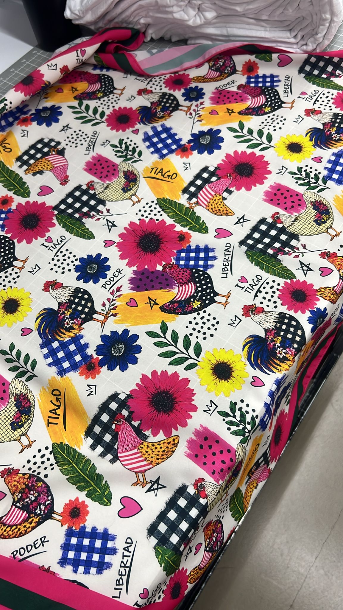 Bandana Corozal me Crió☀️🐓🌈